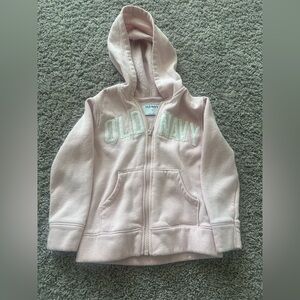 Preloved Old Navy Blush Pink Zip-Up Hoodie